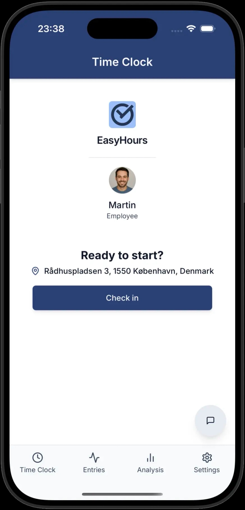 Registrujte čas jedným klikom